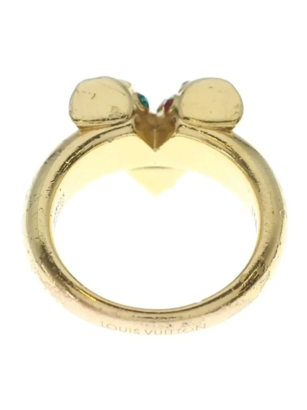 Louis Vuitton Essential Planet Ring Gold